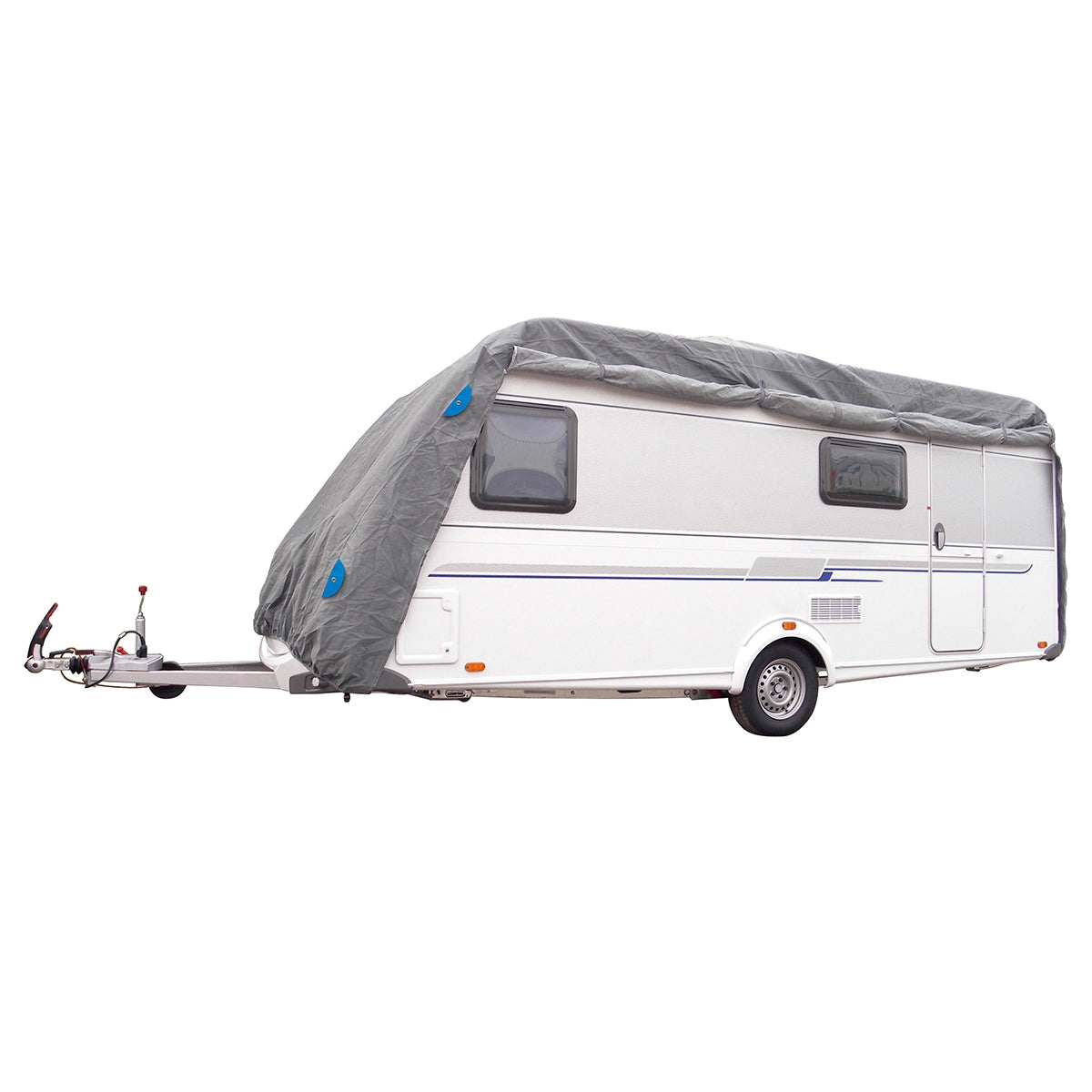Wohnwagen Schutzhülle "XXL" bis 7,30 m Wohnwagen Abdeckplane Wohnwagenschutzhülle