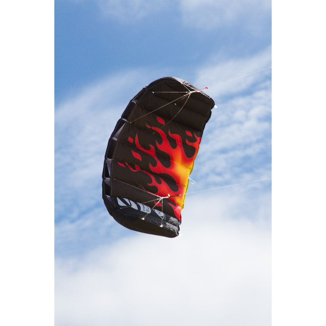 HQ Lenkmatte Symphony Beach III 1.3 Flame R2F Allround Lenkdrachen Kite