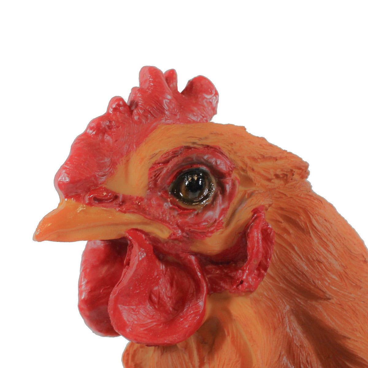 Gartendeko Huhn Figur Braun 35cm stehend Deko Hühner Deko Hennen