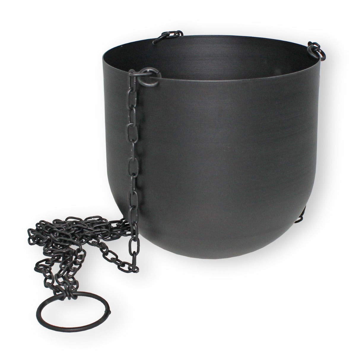 Blumenampel Hängeampel Blumen 17 cm Blumenhänger Blumenampel schwarz