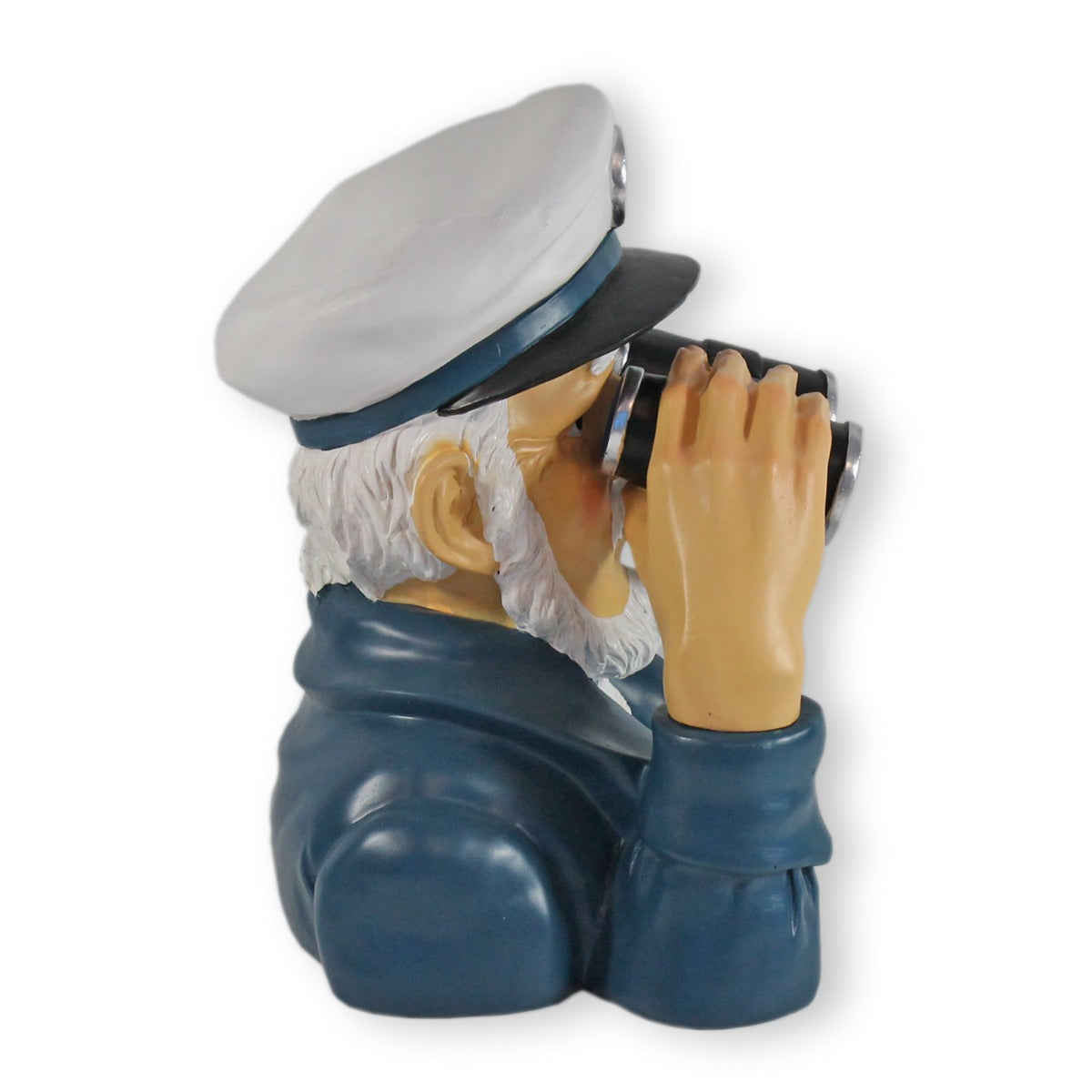 Dekofigur Seemann mit Fernglas,Spanner Deko für Innen und Außen, Garten Dekoration