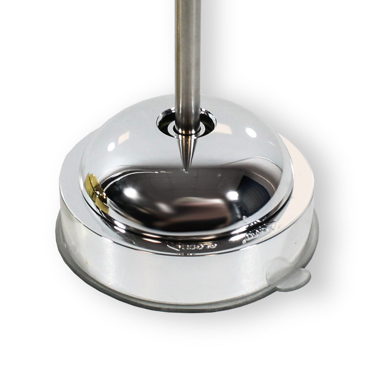 Fahnenhalter für Fenster-Fahnen silber 56 cm schnell-Saugsystem für Kiosk Messestand Geschäft