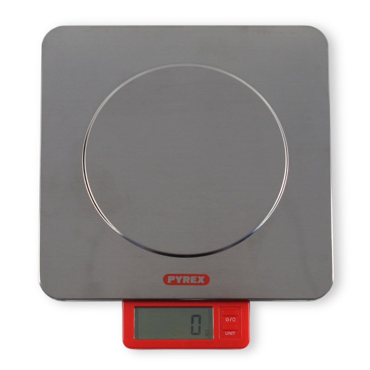 Pyrex Küchenwaage digital LCD Display Lebensmittelwaage Edelstahl