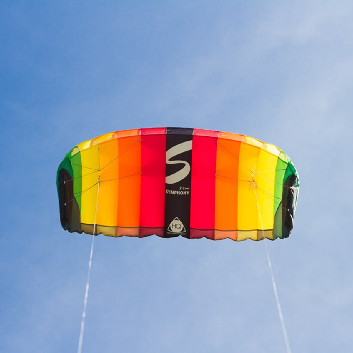 HQ Lenkmatte Symphony Pro 2.2 Rainbow Allround Lenkdrachen Kite Matte