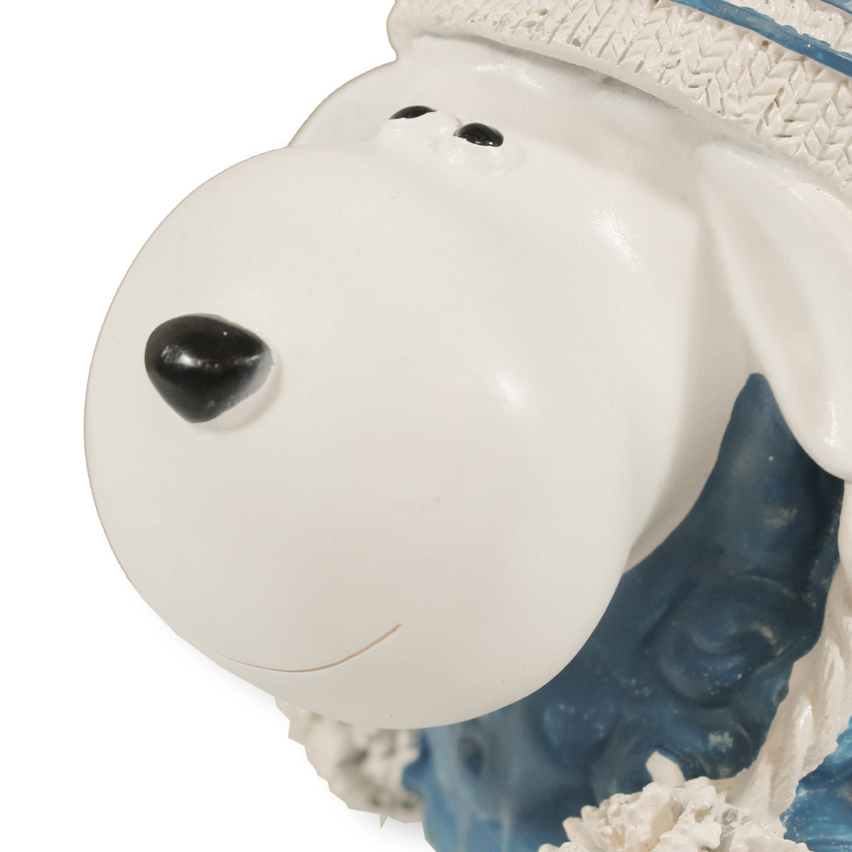 Buntes Deko Schaf blau mit Mütze Gartenfigur Schaf Dekofigur Schaf lustige Schafe