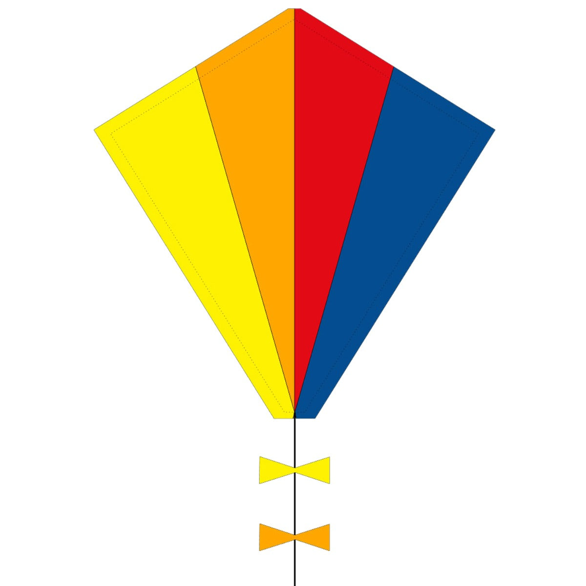 Kinderdrachen Einleiner Eddy Spectrum 50 cm HQ Drachen