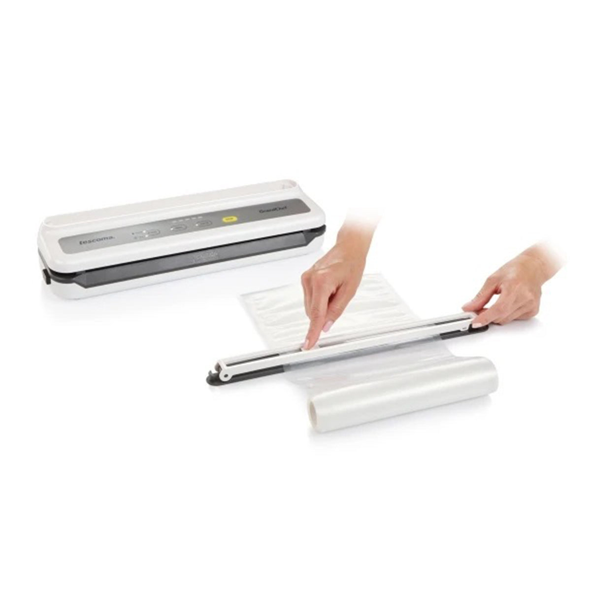 Vakuumierer mit Schneideinheit Folienschweißgerät Tescoma GrandCHEF