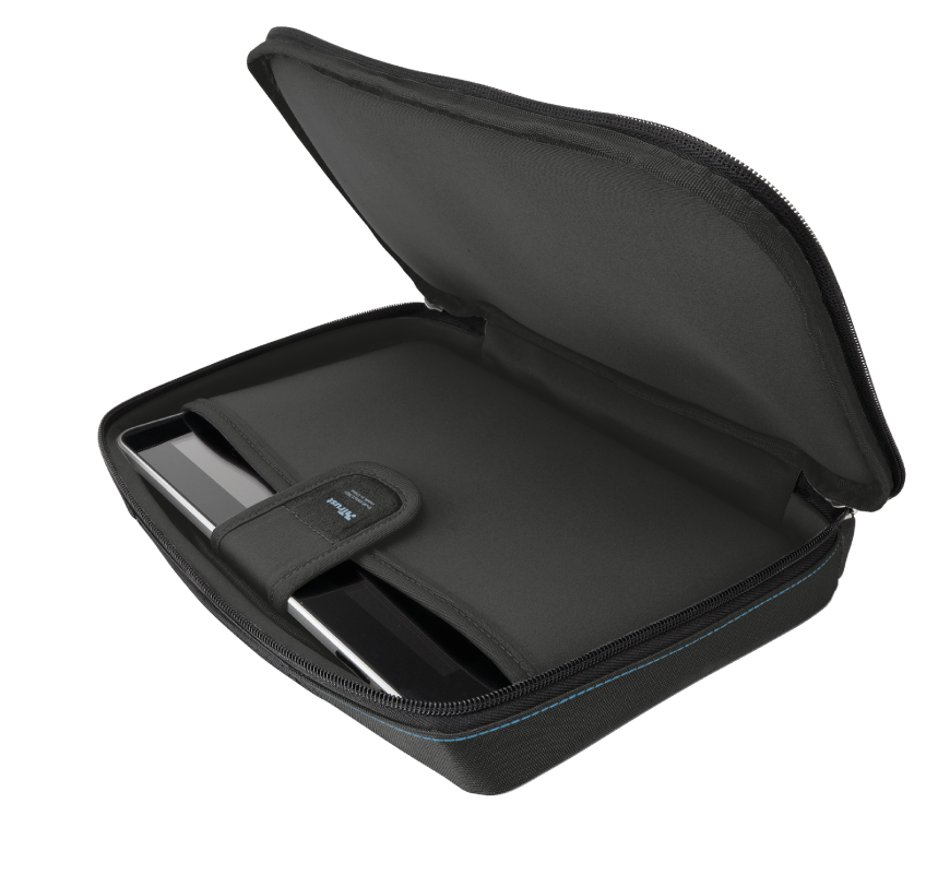 Trust Tablet Tasche 10 Zoll universal Transporttasche bis 25,4 cm iPad und Tablets schwarz