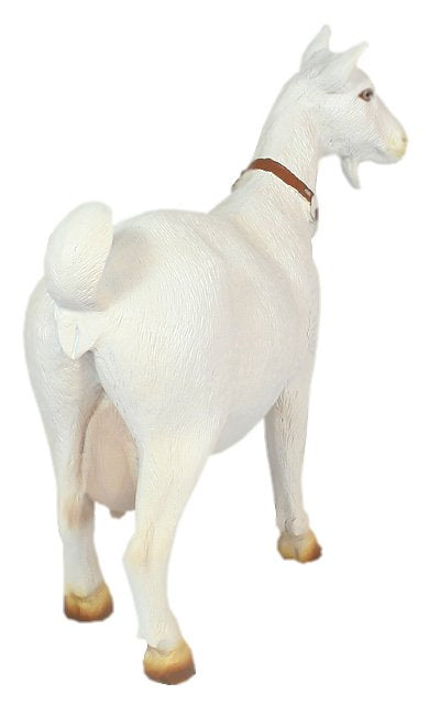 Deko Ziege Mecki Ziege Figur Ziegen Gartenfigur XL Tierfigur Dekofigur Ziege handbemalt