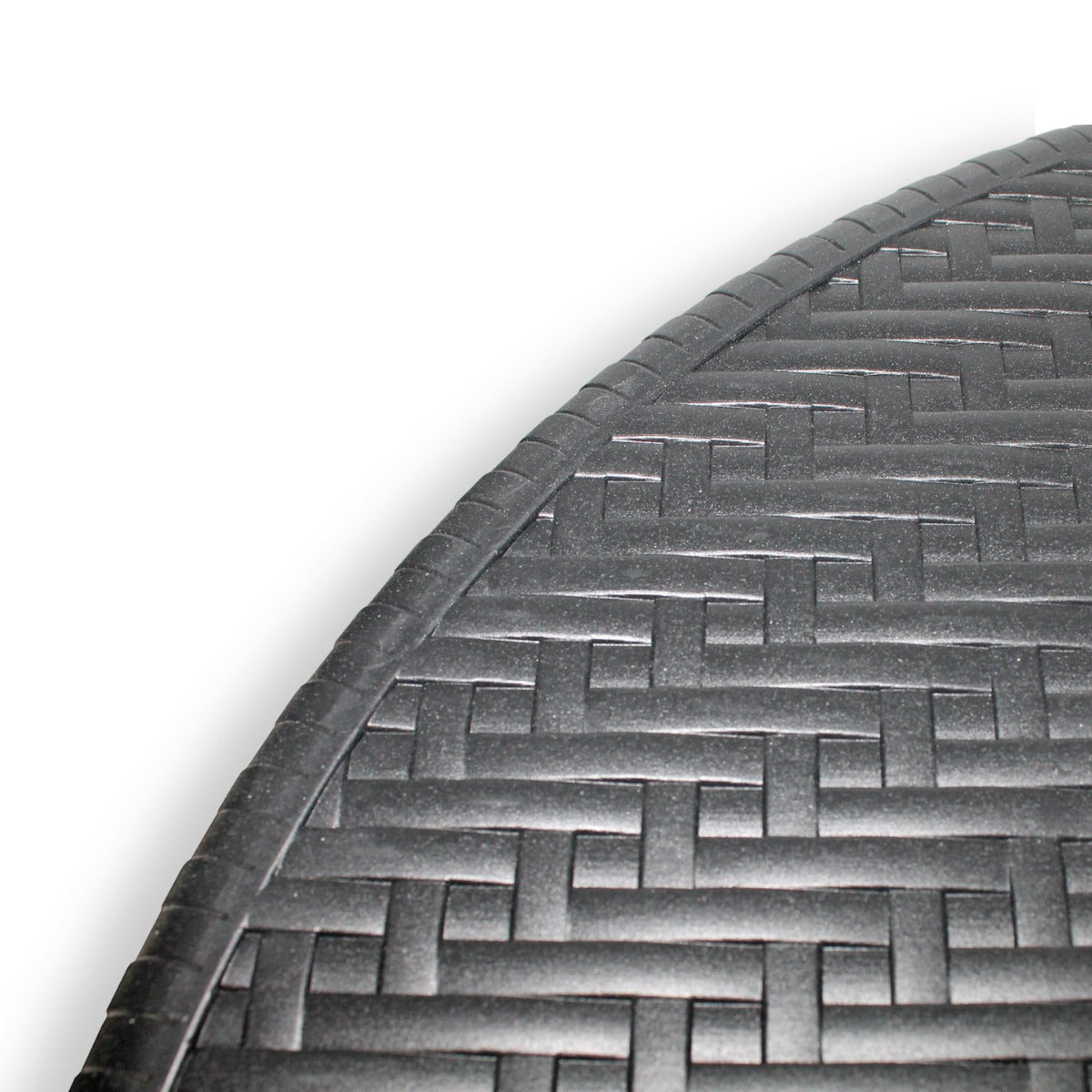 Balkonset Rattan Optik Tisch 2 Stühle Balkonmöbel Terrassenmöbel platzsparend schwarz