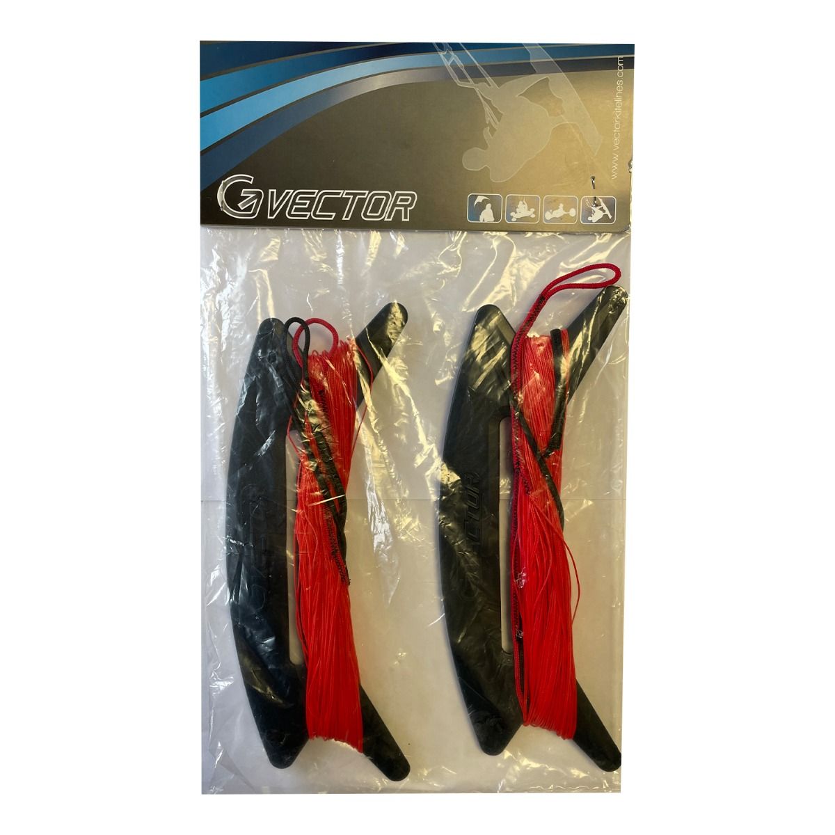 Vector Quad Pro Vierleiner Drachenleine Drachenschnur 75/75 Kp 4 x 20 m für Lenkdrachen