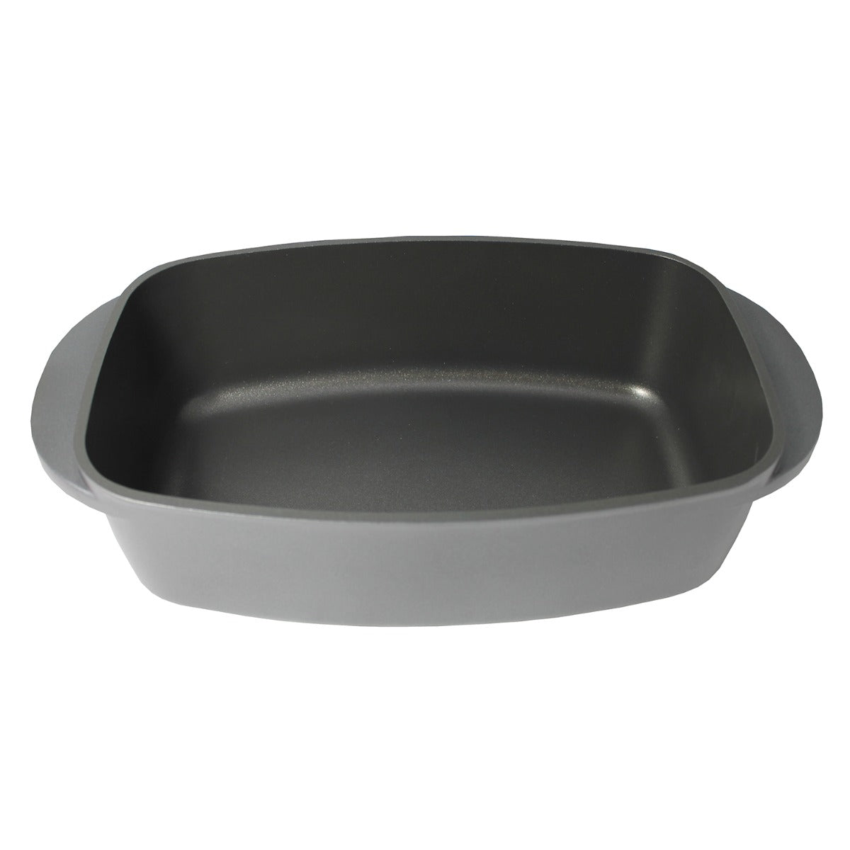 Bräter Aluguss Bräter mit Deckel Gänsebräter ca. 6 Liter Gussbräter