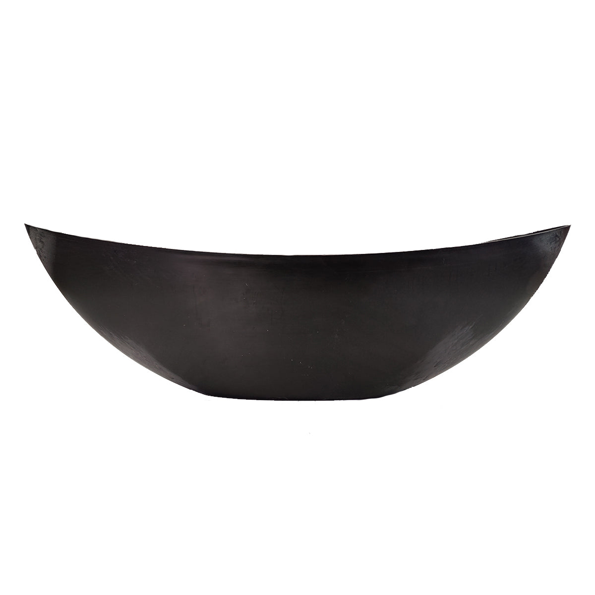 Blumentopf groß Pflanzschale "Boat" XL Blumentopf anthrazit aus recyceltem Kunststoff