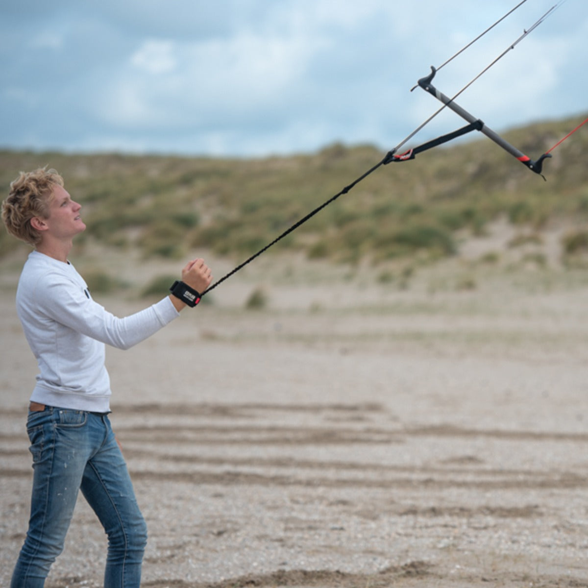 Lenkmatte Peter Lynn Hornet 2.0 Vierleiner Drachen Powerkite PLKB Hornet 2.0 Controlbar Lenkdrachen Kite