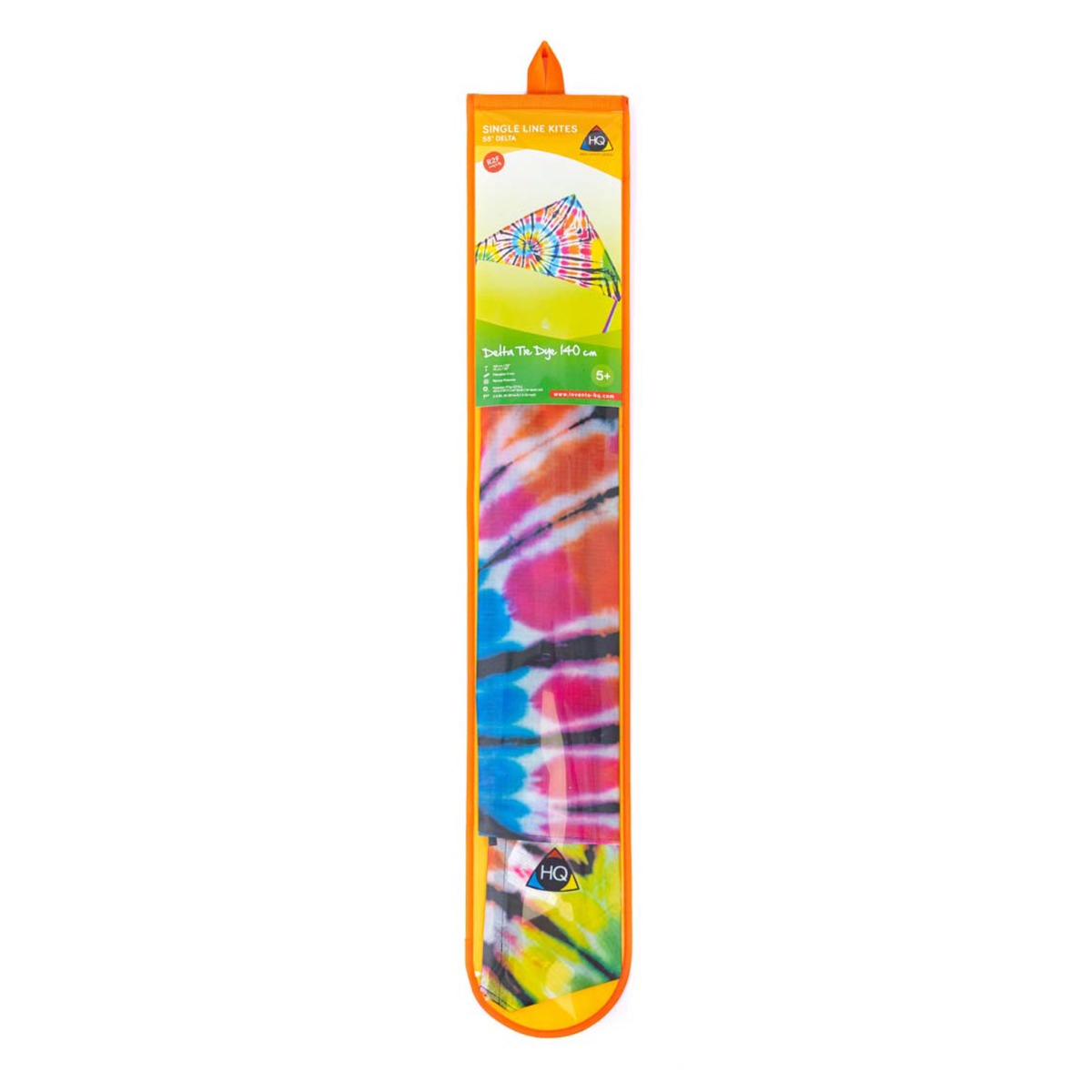 Kinderdrachen Einleiner Drachen HQ Delta Tie Dye 140 cm Flugdrache