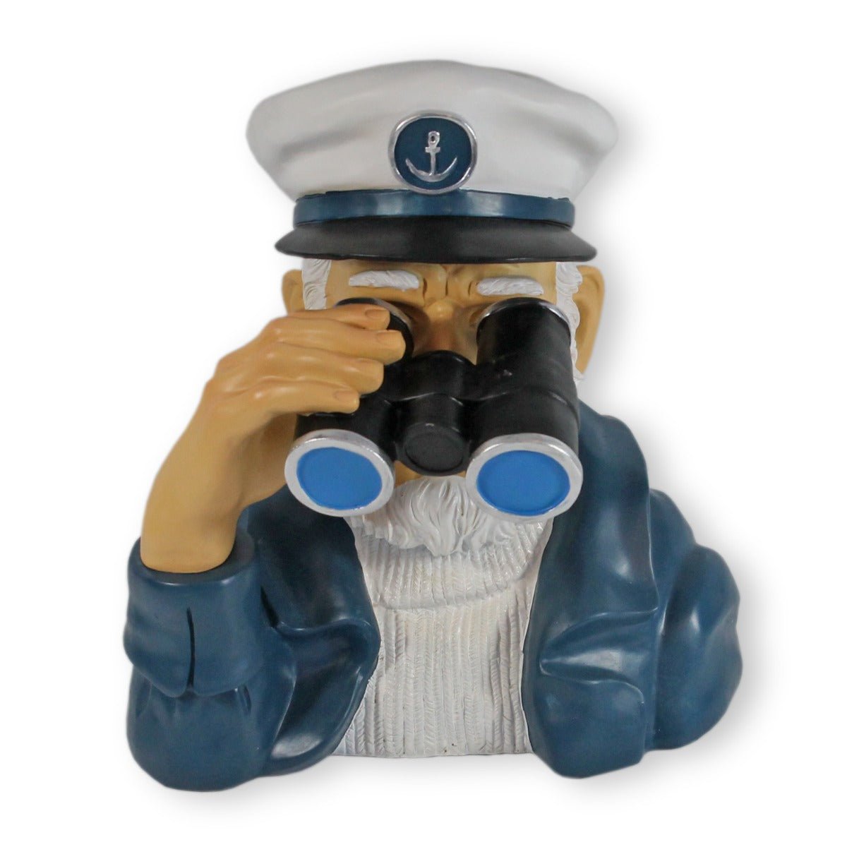 Dekofigur Seemann mit Fernglas,Spanner Deko für Innen und Außen, Garten Dekoration