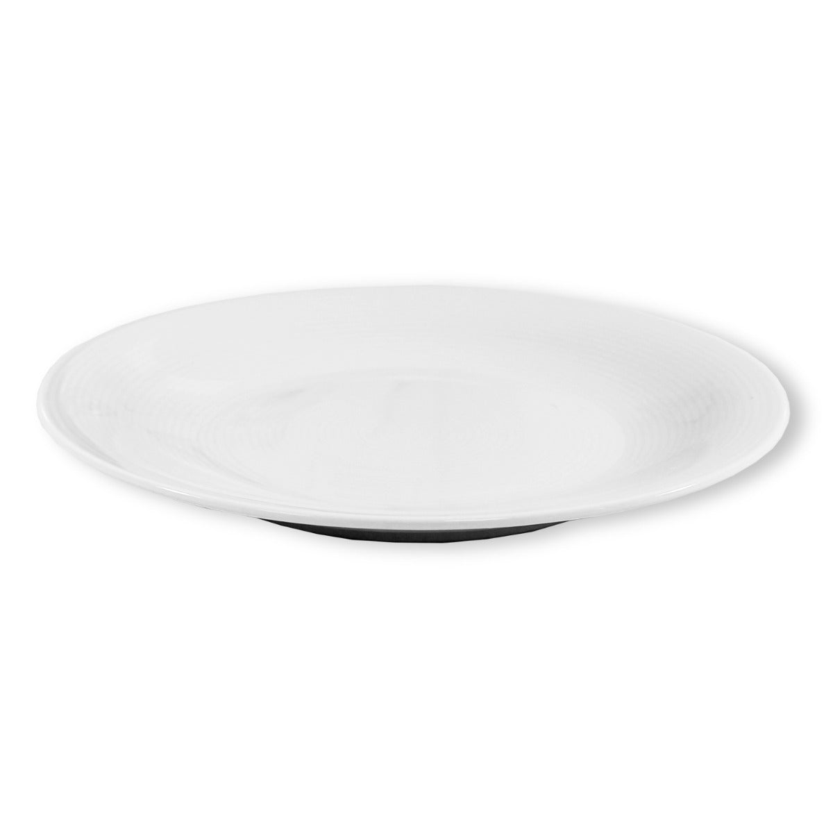 Casa Mesa Teller klein 2er Set Porzellan weiß 21 cm Frühstücksteller