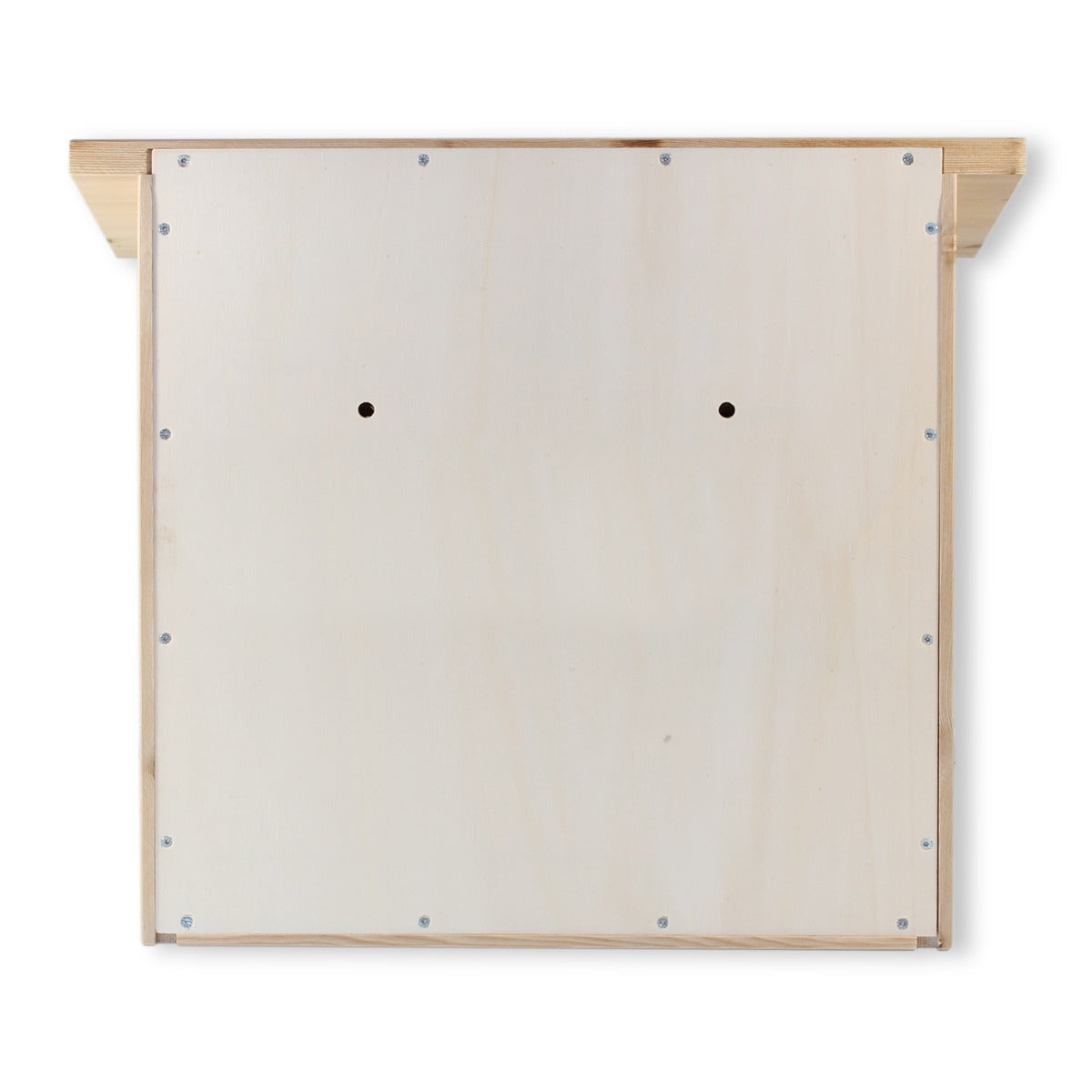 Briefkasten aus Holz Lärchenholz mit 2 Rauten Sichtfenster Made in Germany