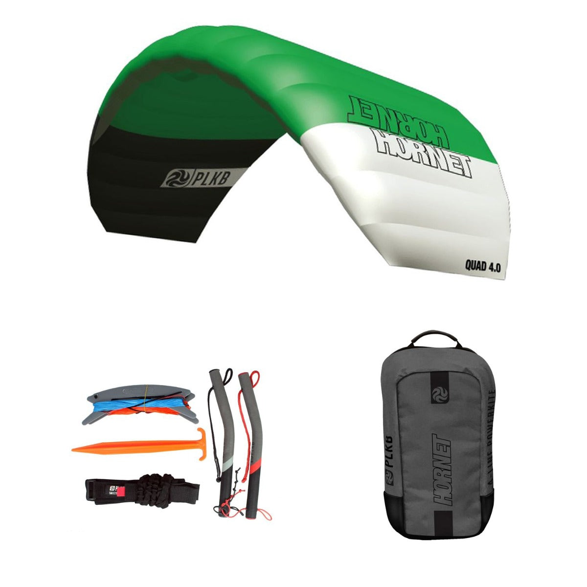 Lenkmatte Peter Lynn Hornet 4.0 Vierleiner Drachen Powerkite PLKB Hornet 4.0 Handles Lenkdrachen Kite