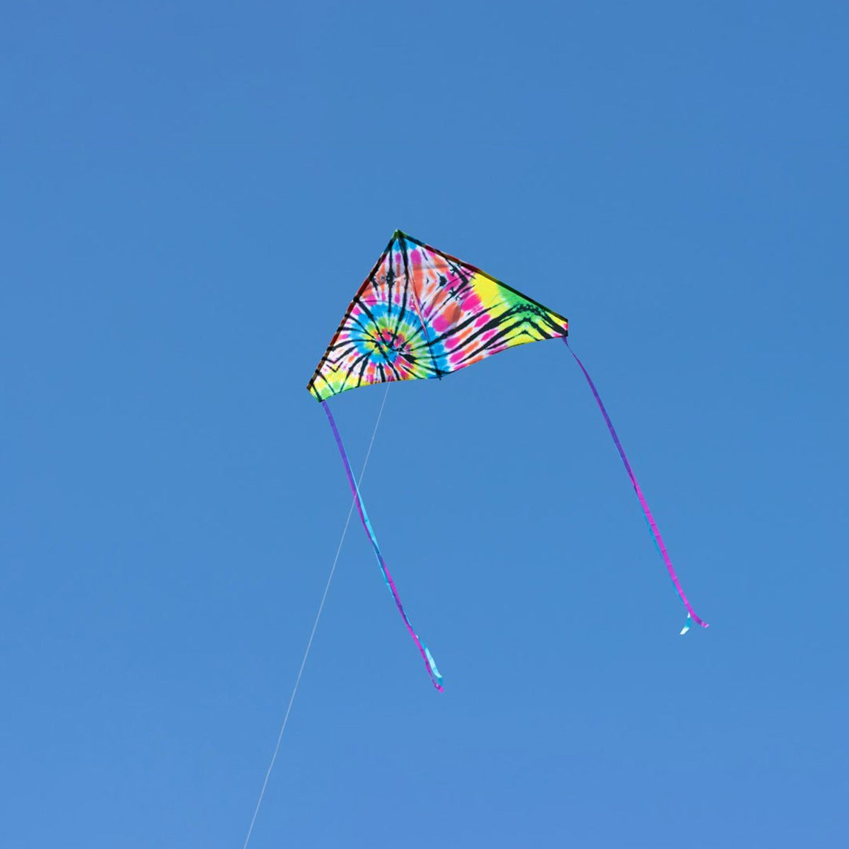 Kinderdrachen Einleiner Drachen HQ Delta Tie Dye 140 cm Flugdrache