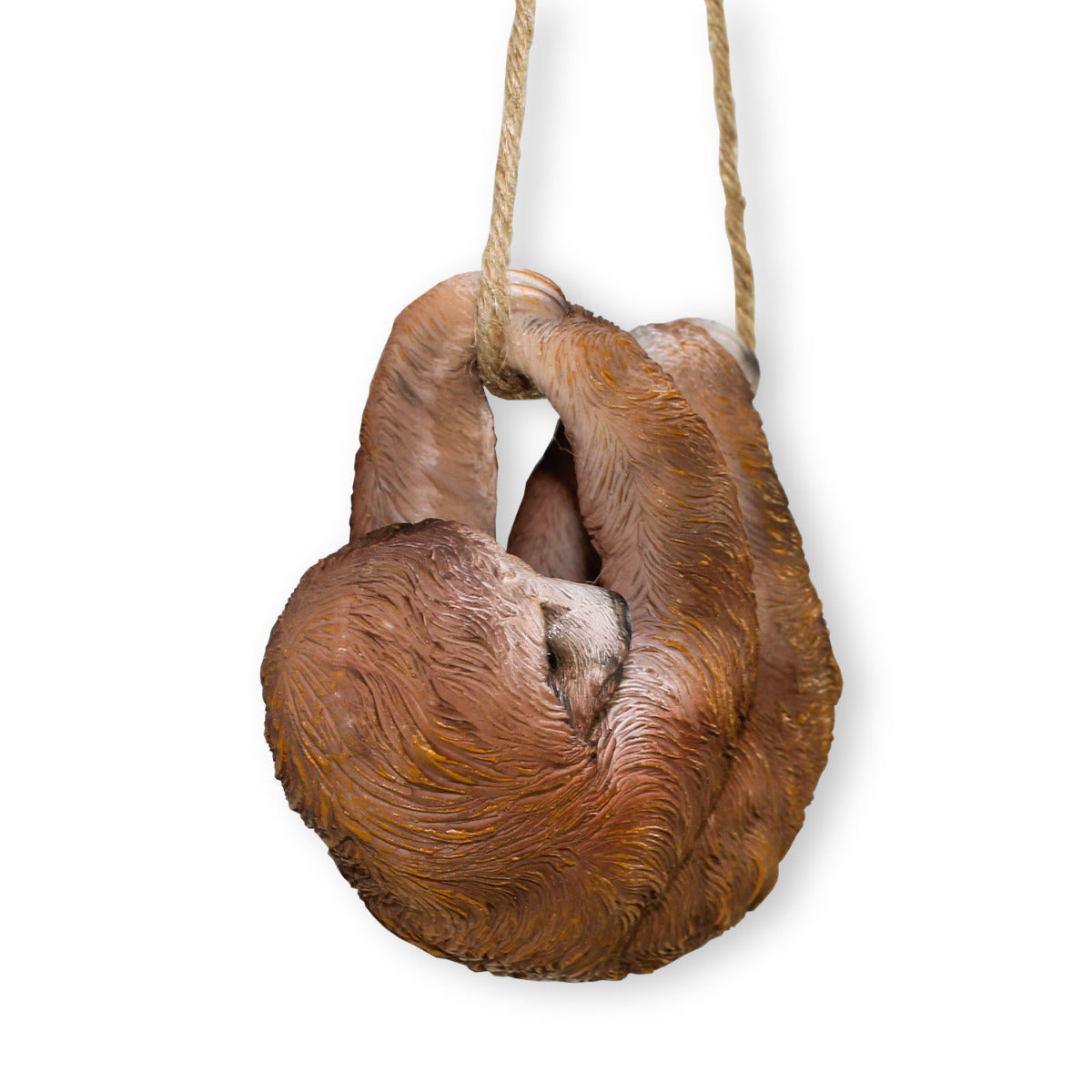 Faultier Figur hängend Faultier Deko Faultier Gartenfigur