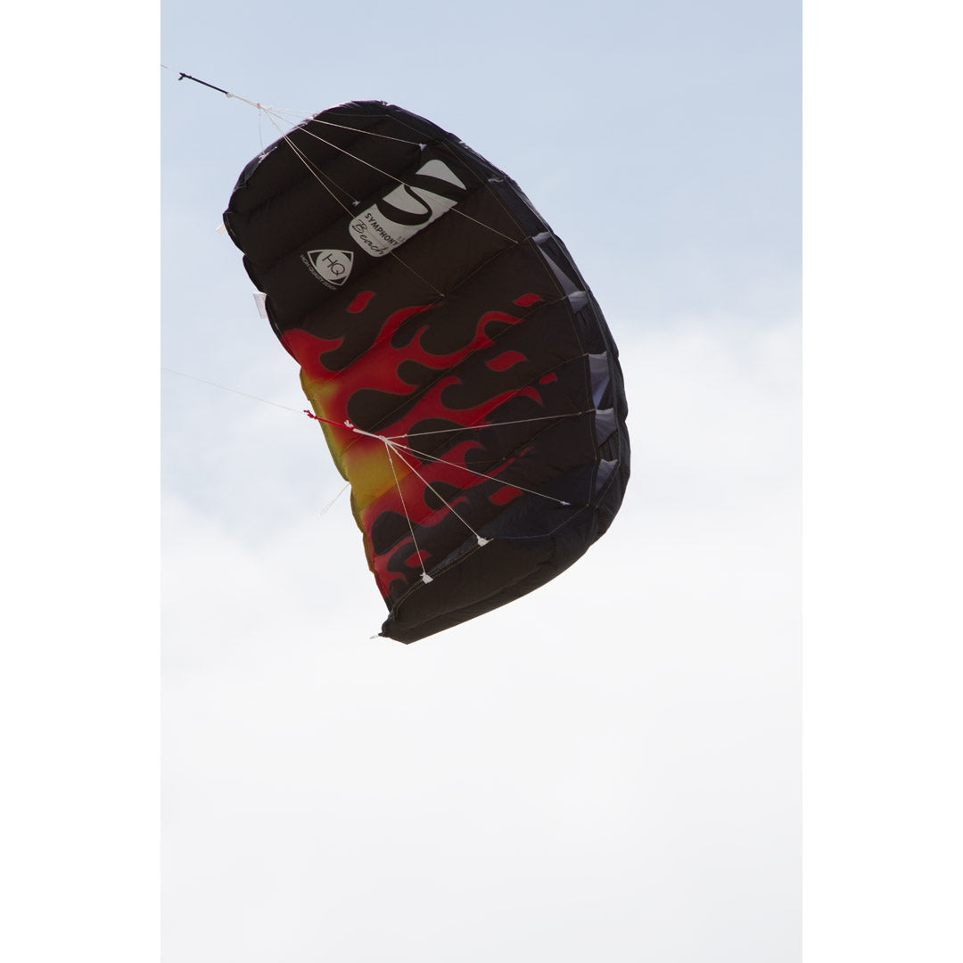 HQ Lenkmatte Symphony Beach III 1.3 Flame R2F Allround Lenkdrachen Kite