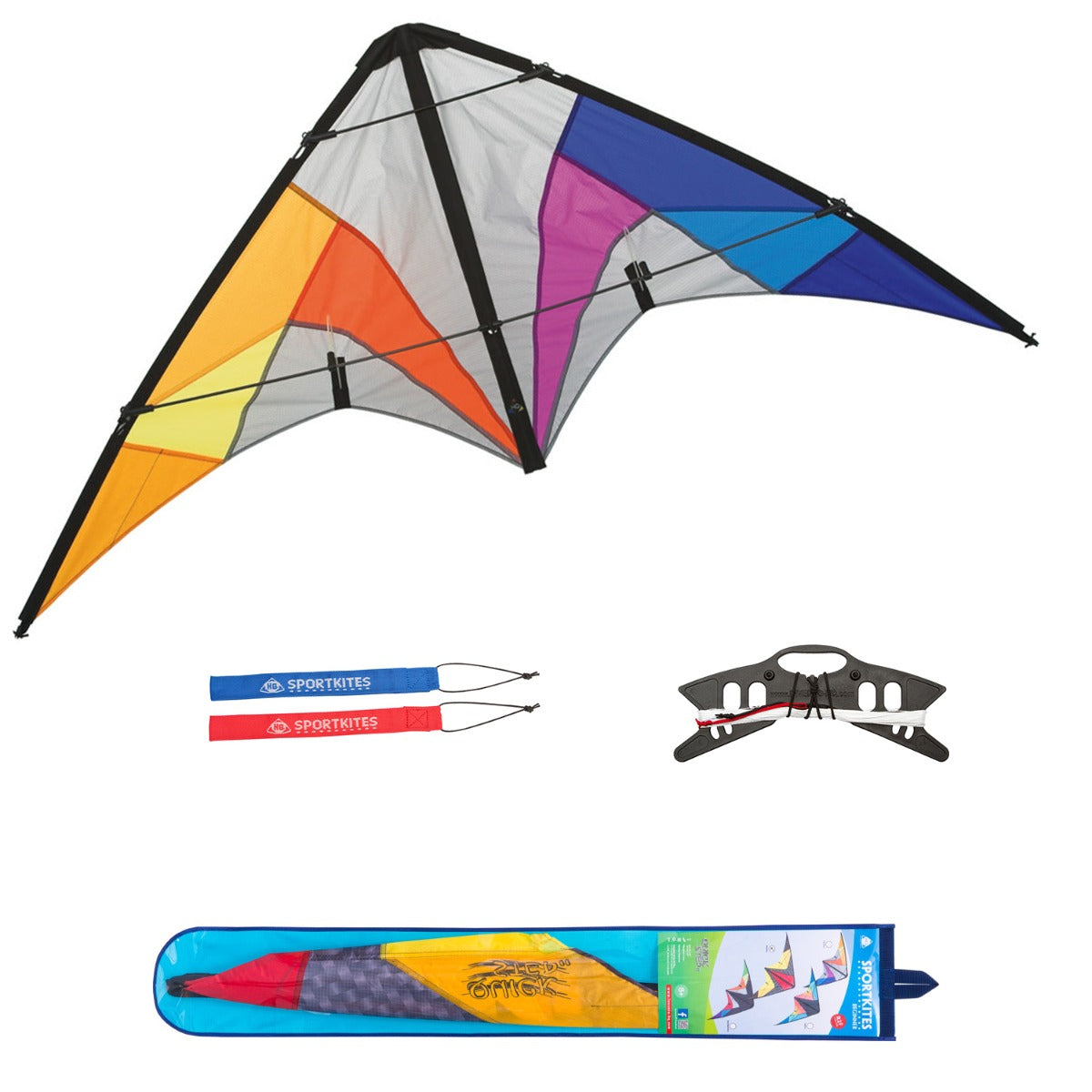 Lenkdrachen HQ Quickstep II Rainbow Allround Drachen