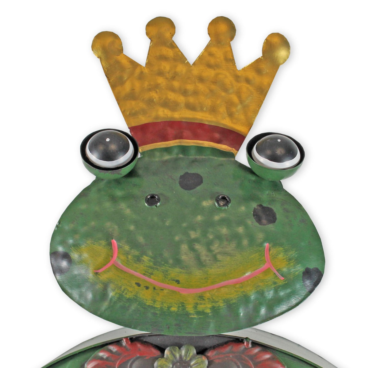 Briefkasten Metall Frosch "Kermit" handbemalt Briefkasten Tiere Metall Postkasten