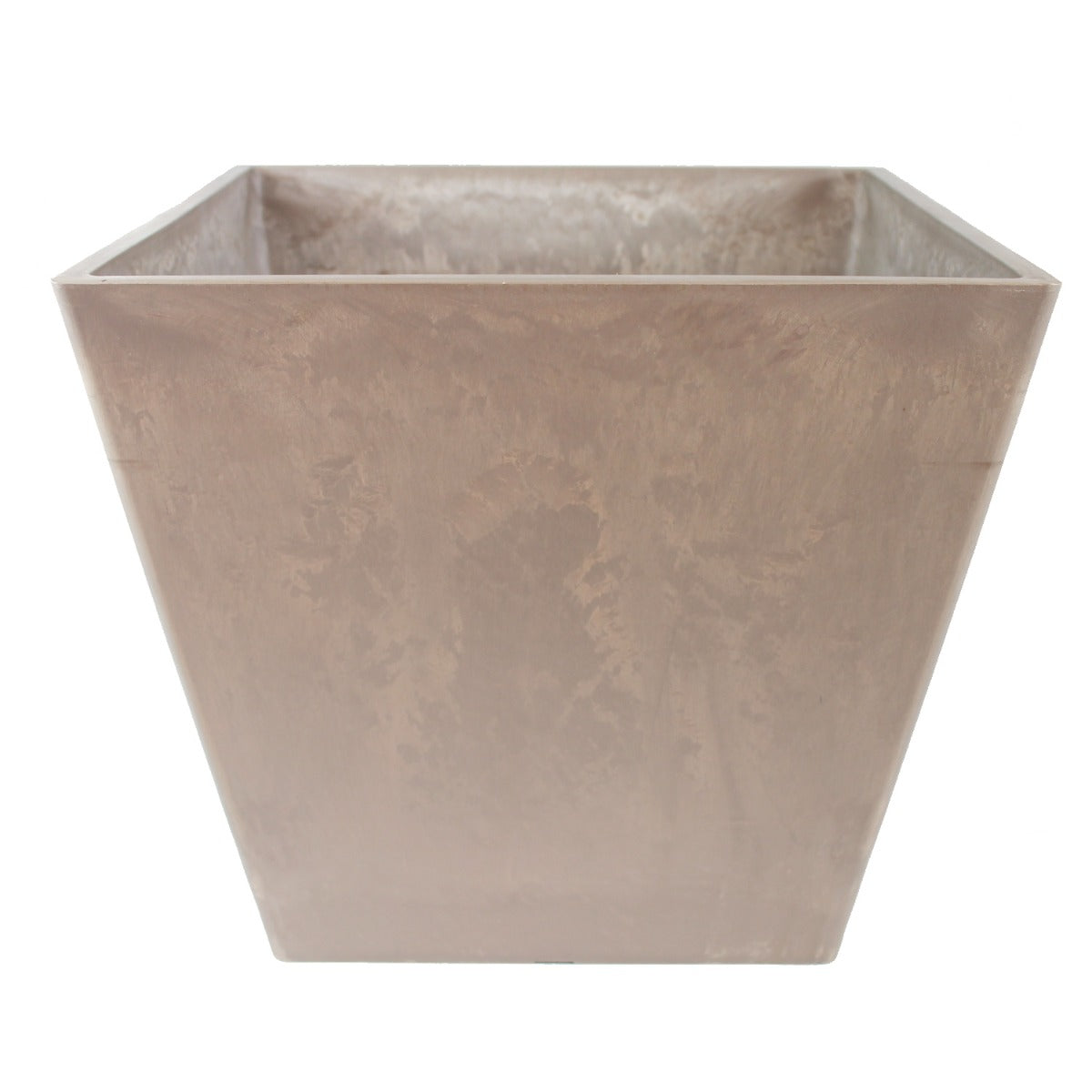 Blumentopf eckig 40 x 40 cm Ecostone Pflanzkübel Pflanztöpfe aus Recyc
