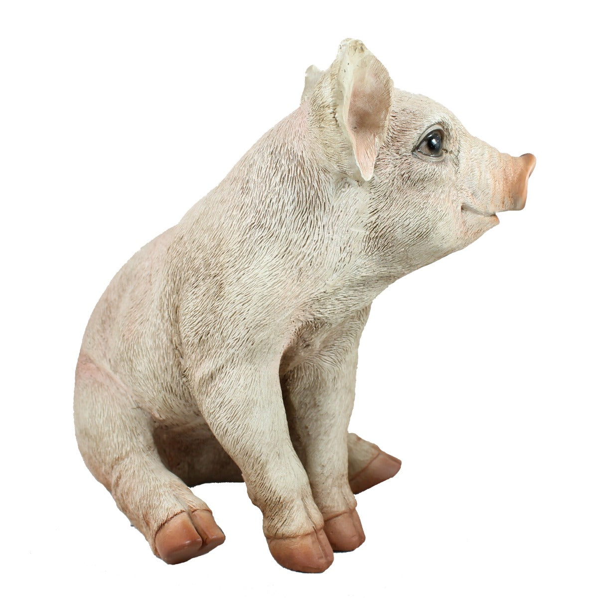 Schwein Figur Ferkel Trixi Figur Deko Schwein sitzend 23 cm