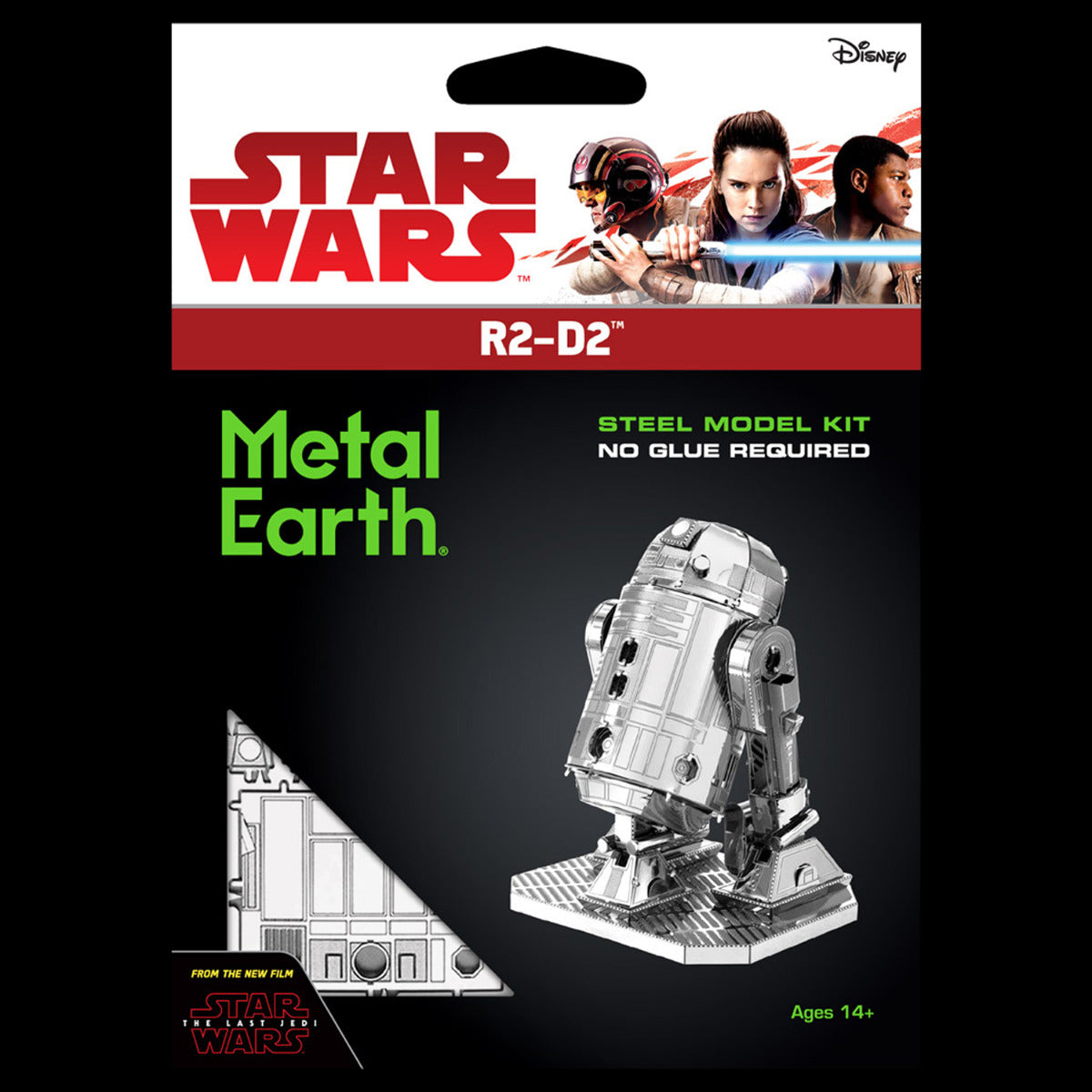 Metal Earth STAR WARS R2-D2 Roboter Droide MMS250 3D Figur Metallbausatz