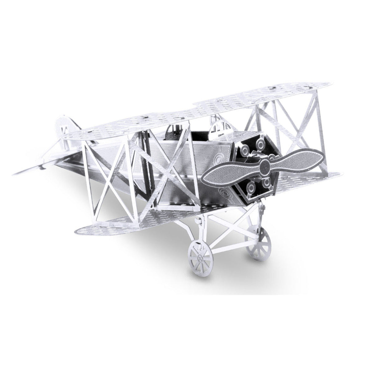 Metal Earth Metallbausätze MMS005 Fokker D-VII Doppeldecker Flugzeug Metall Modell