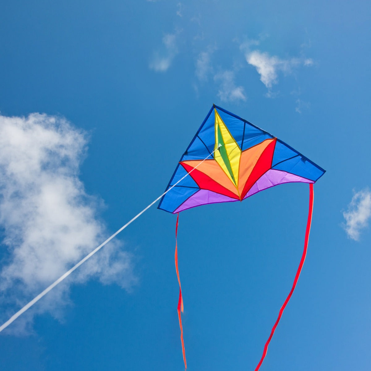 HQ Kinderdrachen Einleiner Delta Stern Flugdrachen