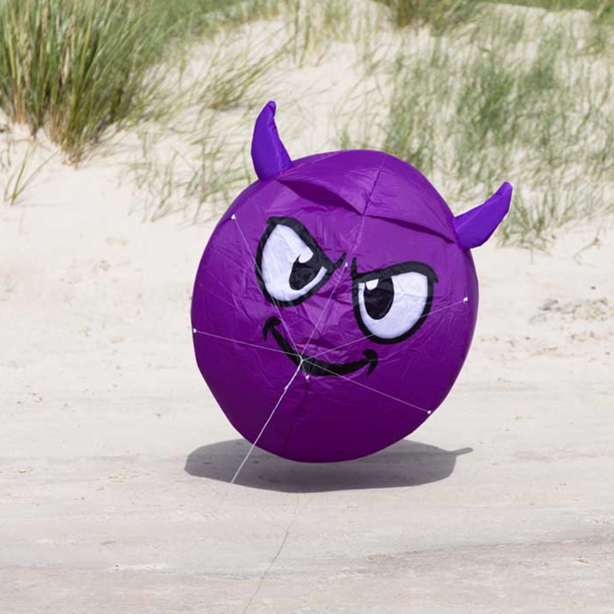 Bodenwindspiel HQ Bouncing Moodeez Diabolic 100 cm bunte Windspiele für den Garten oder Strand