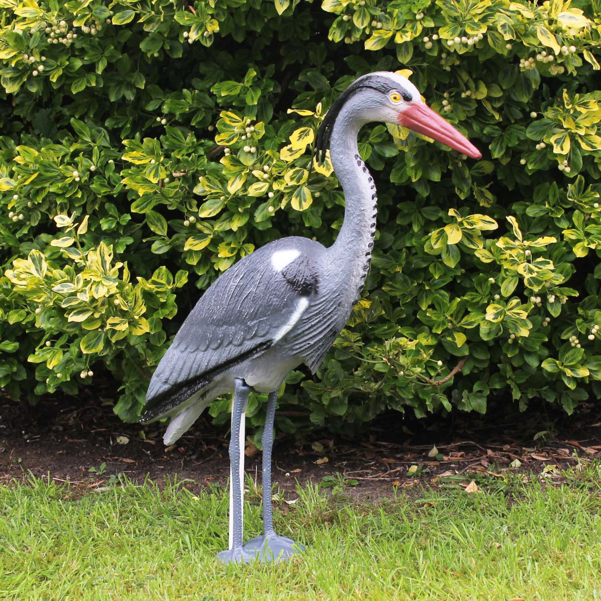 Reiherschreck Fischreiher Figur Garten Fischreiherschreck Reiherabwehr