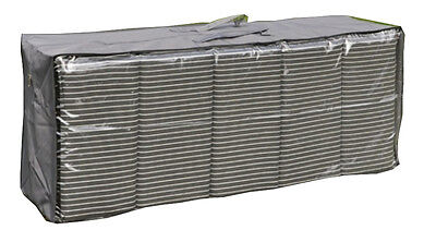 Auflagentasche Tragetasche Auflagen Gartenstühle 125x32x50cm Wetterschutzhülle Schutzhülle Gartenmöbel