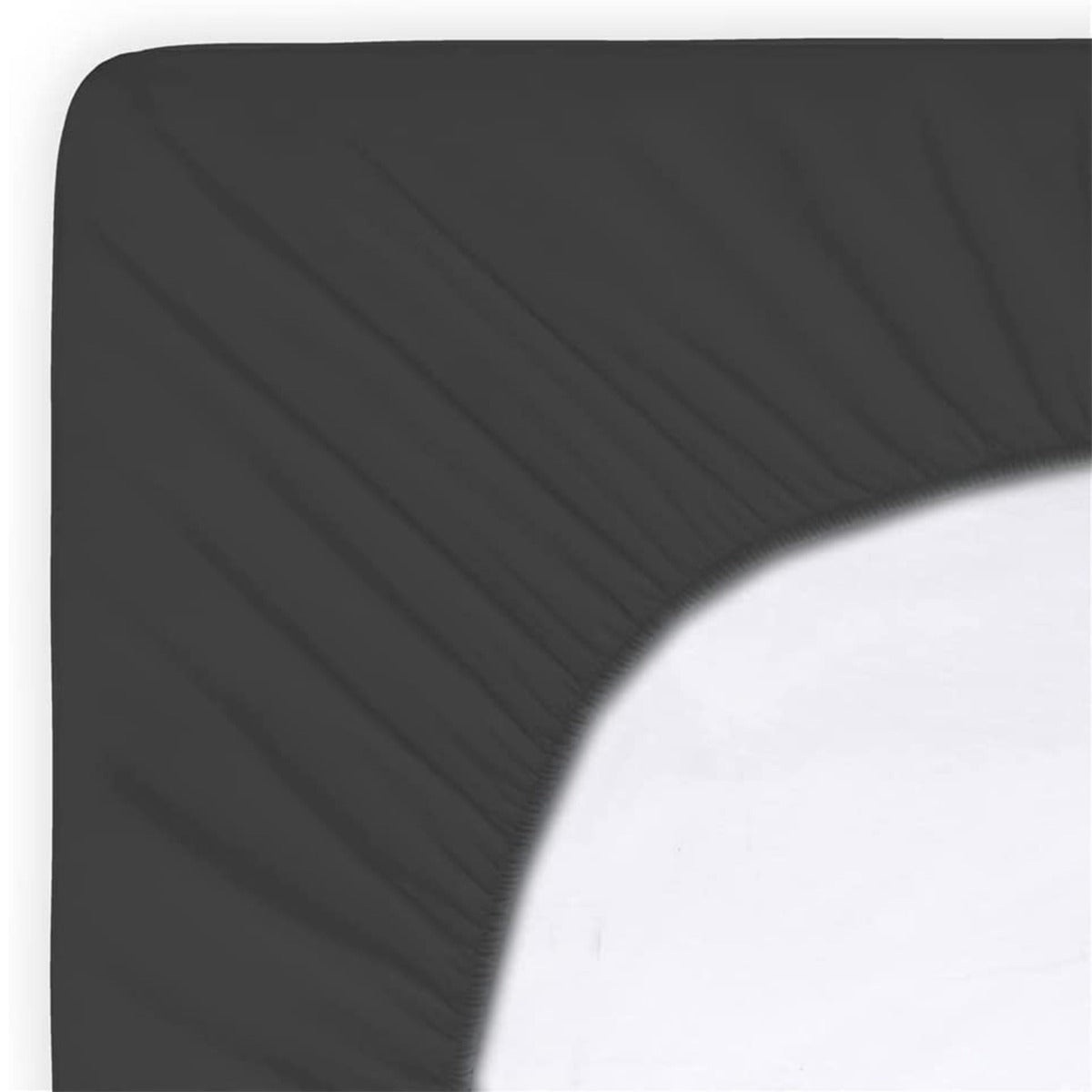 Walra Spannbettlaken 160x200 Spannbetttuch 100% Baumwolle anthrazit