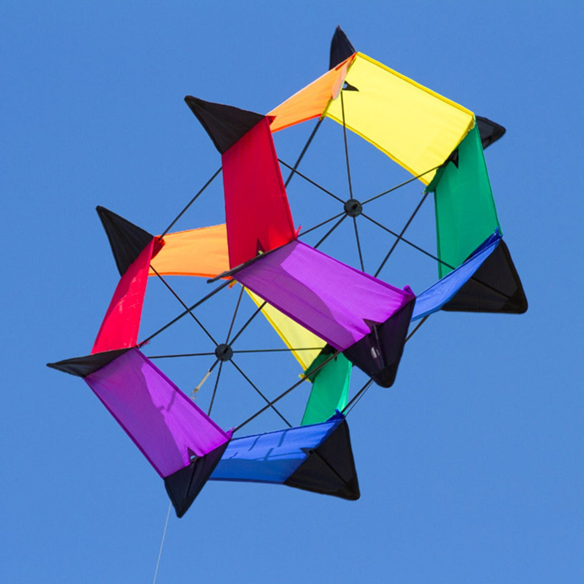 Kinderdrachen Einleiner Drachen HQ Roto Kastendrachen Flugdrachen