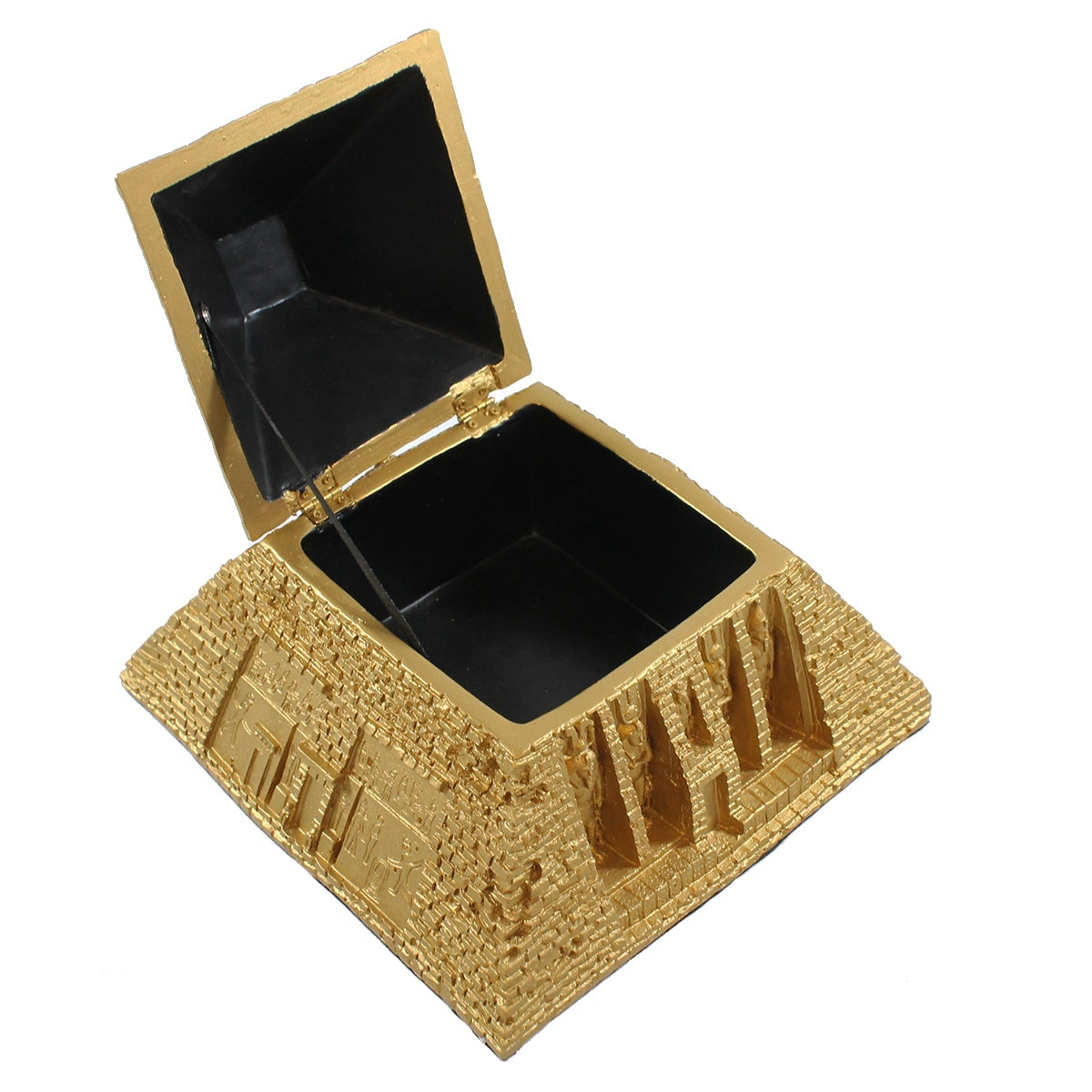 Dekofigur Pyramide Schmuckschatulle Schmuck Aufbewahrung Ägyptische Kultur