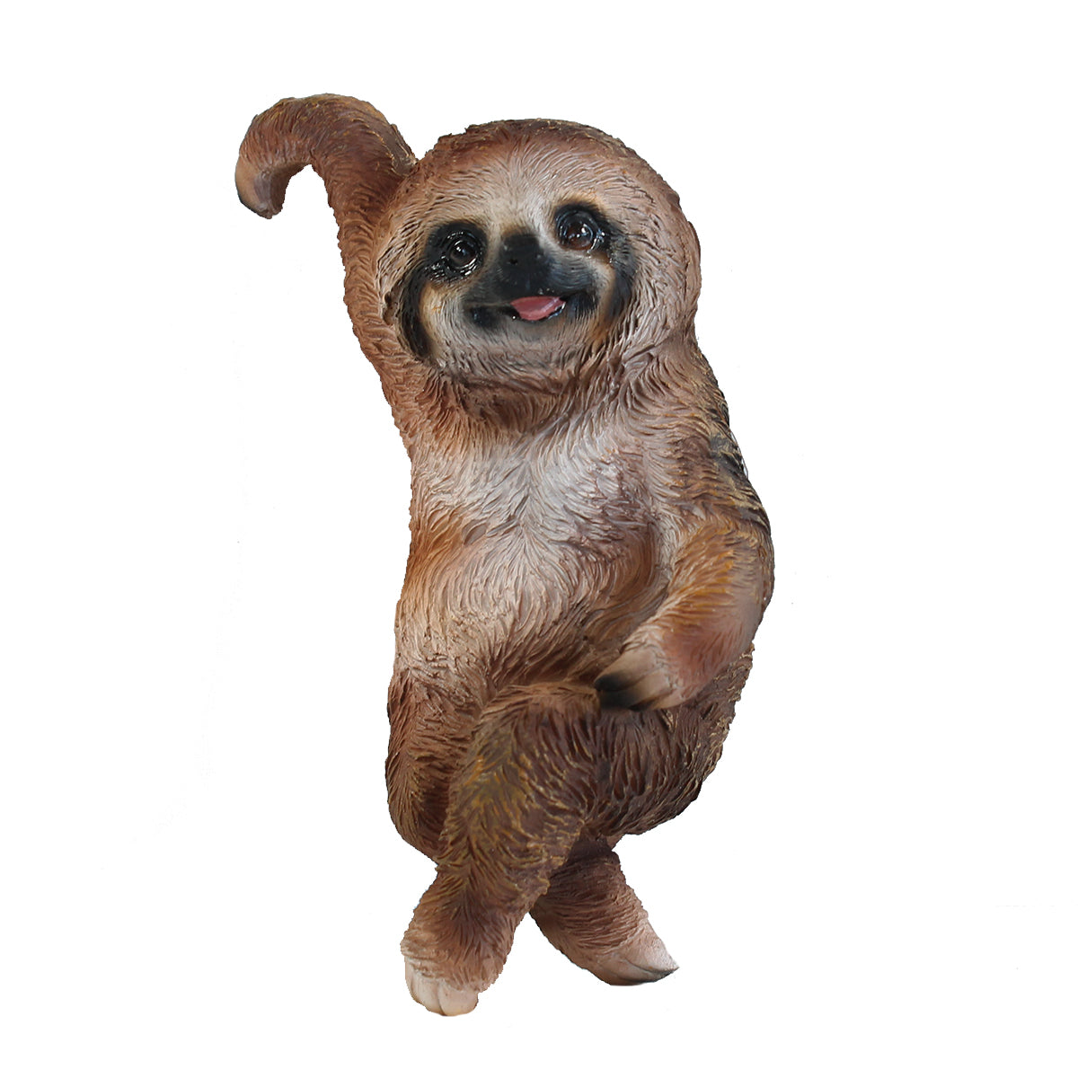 Faultier Figur hängend klein Faultier Deko Faultier Gartenfigur