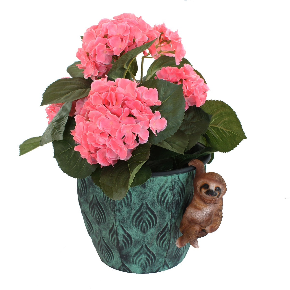 Faultier Figur hängend klein Faultier Deko Faultier Gartenfigur