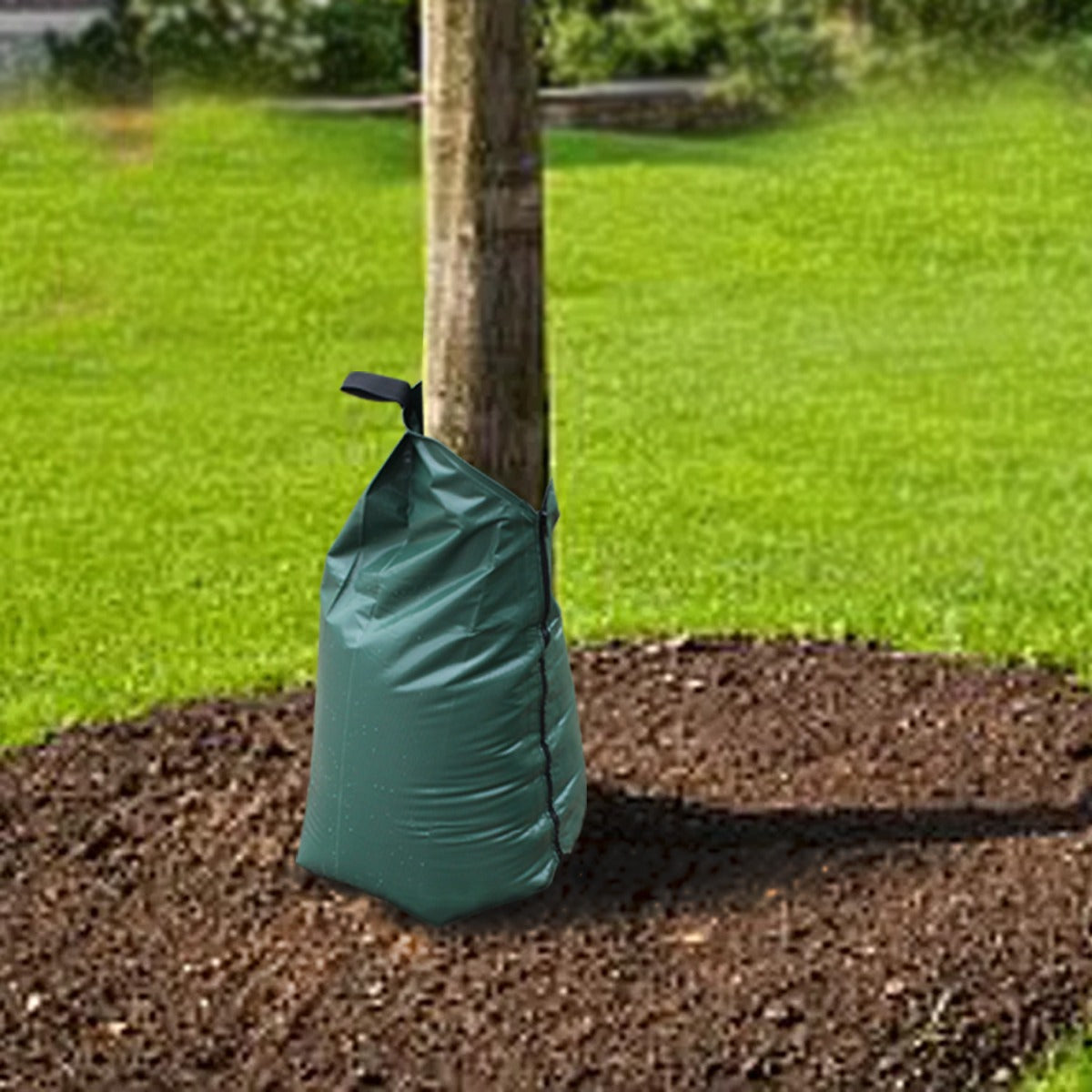 Baumbewässerungsbeutel 75 Liter PVC robuster Giesssack für Bäume