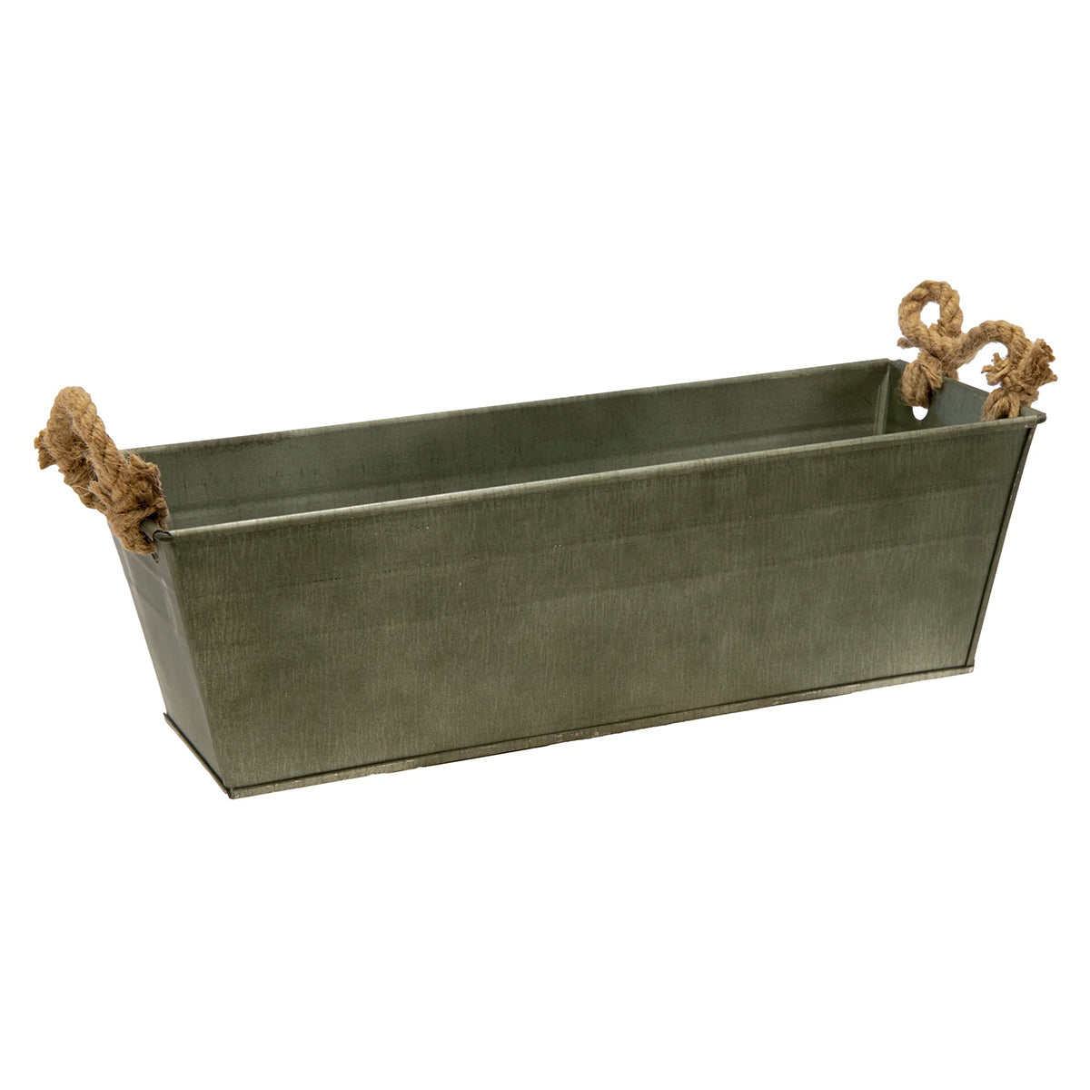 Pflanztopf Pflanzgefäß Zinktopf Vintage Recta Green 37 cm Blumentopf Metall Übertopf