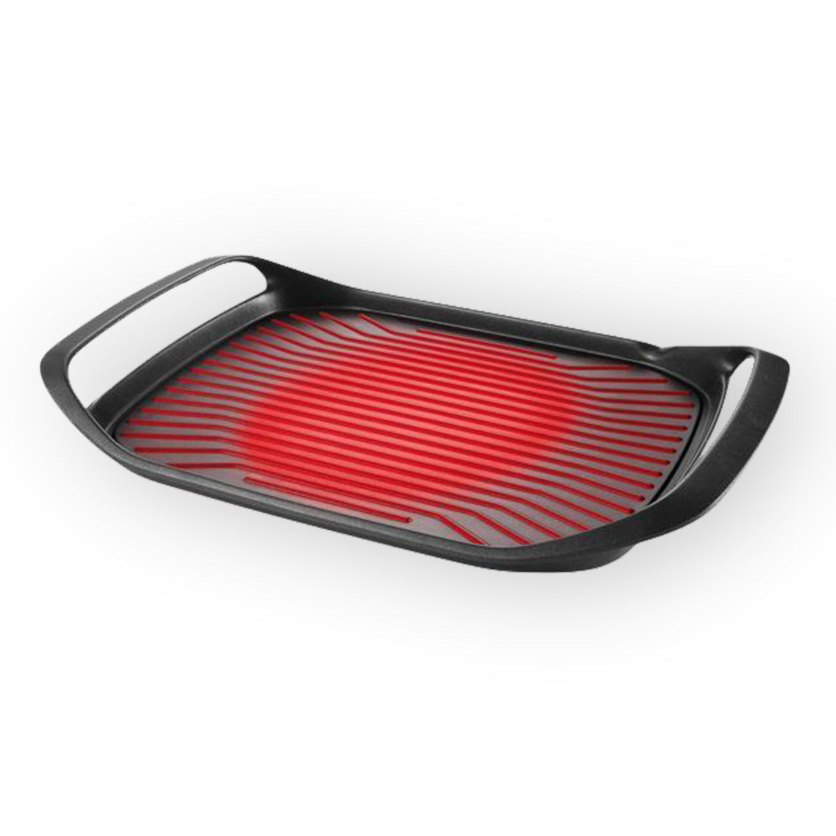 Tescoma Grillplatte Bratpfanne SmartClick 42 cm Induktion Grillpfanne antihaftbeschichtet