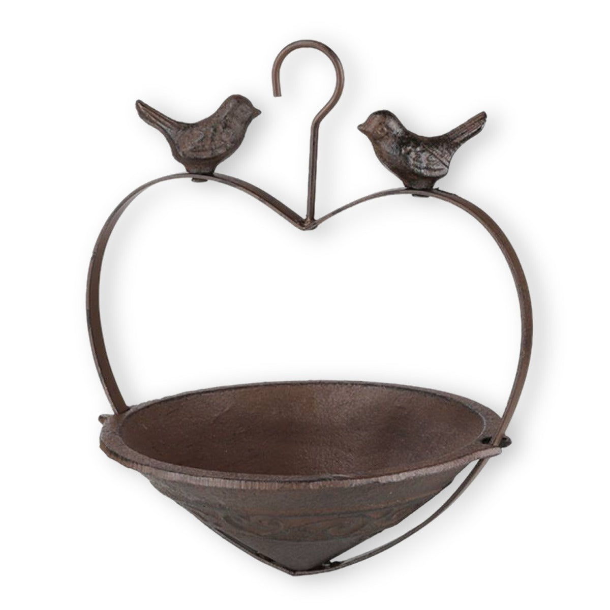 Vogelfutterstation zum Hängen aus Gusseisen Vogelfutterstation für Balkon