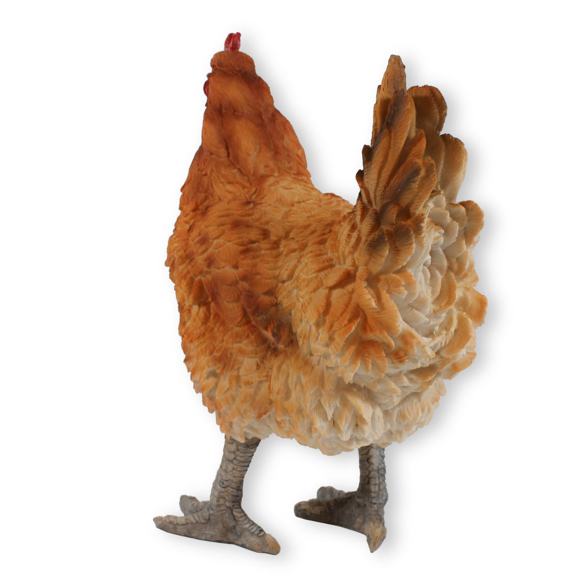 Gartendeko Huhn Figur Braun 35cm stehend Deko Hühner Deko Hennen