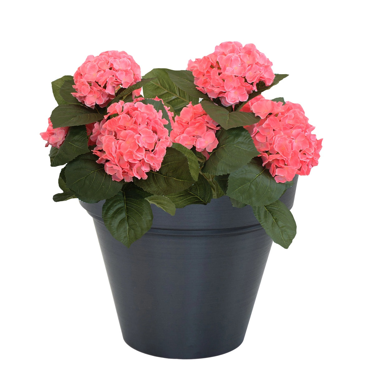 Ecostone Pflanztopf aus recyceltem Material rund 38 cm Blumenkübel Blumentopf innen und außen