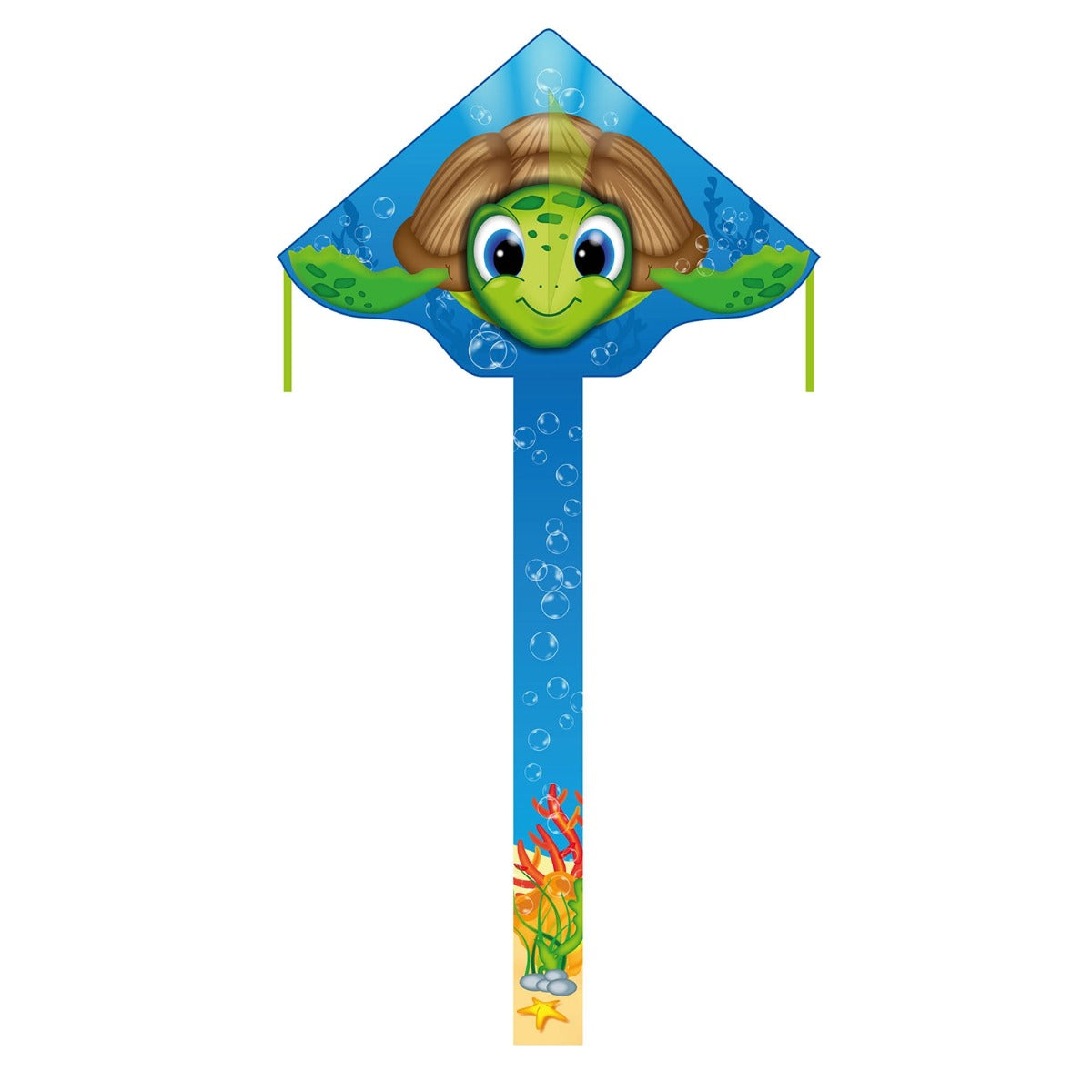 Kinderdrachen Einleiner Drachen HQ Simple Flyer Sea Turtle 120 cm Flugdrachen