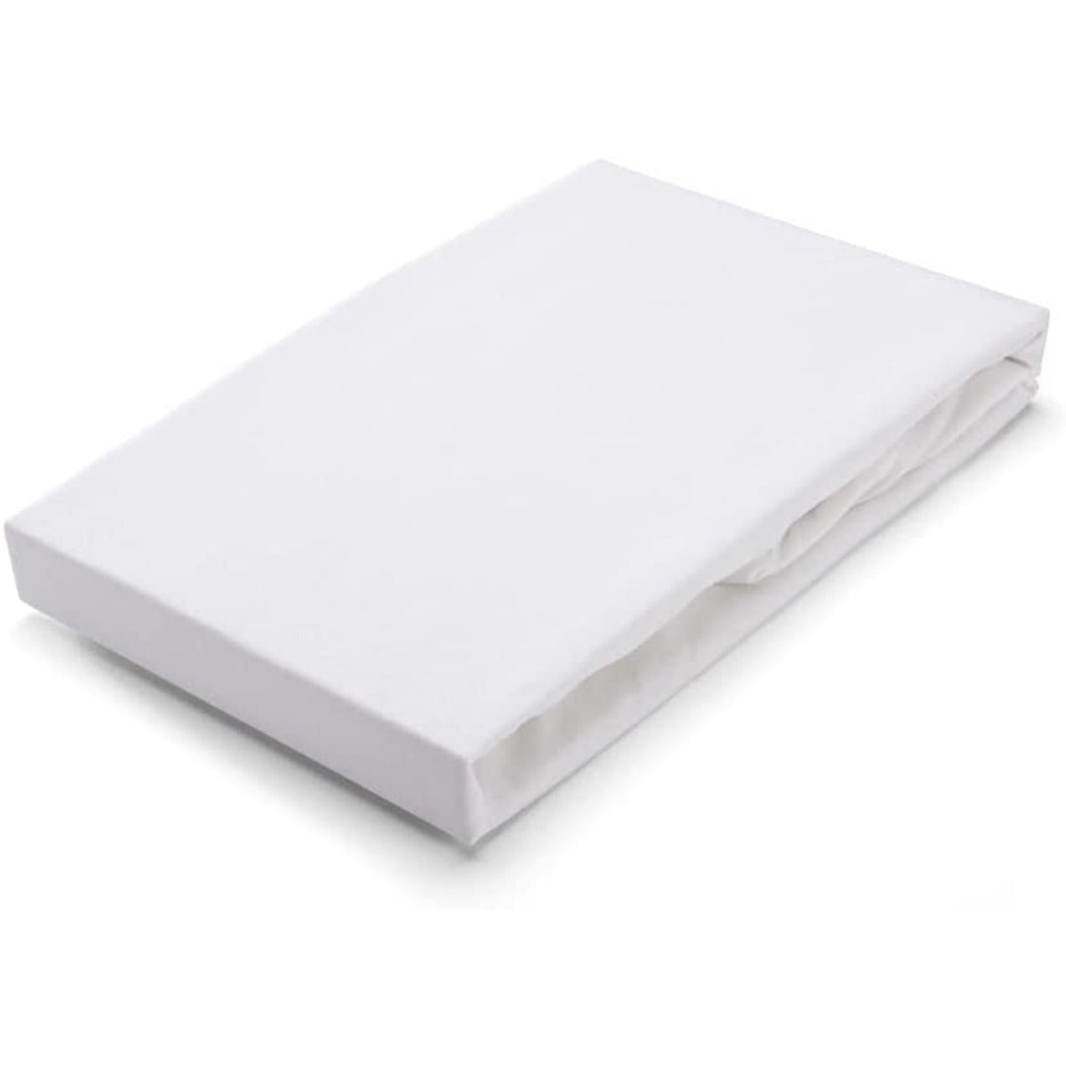 Walra Spannbettlaken für Topper 160x200 Spannbetttuch 100% Baumwolle weiß