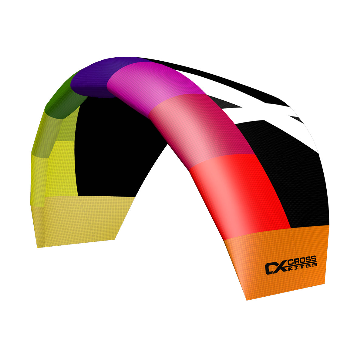 CrossKites Lenkmatte Rio 1.2 Rainbow R2F Allround Lenkdrachen Kite